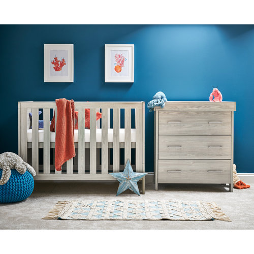 Obaby Nika Mini Cot 2Piece Nursery Furniture Set & Reviews Wayfair.co.uk